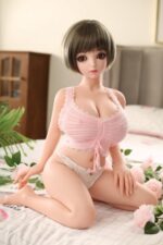 陪伴玩偶 - Aimi 清純甜美洋娃娃迷你巨乳蘿莉 金屬骨架超柔軟矽膠仿真性愛娃娃 100cm