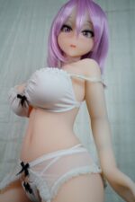 真實膚質 - Akane 純欲系迷你動漫蘿莉 靈活骨架超柔軟TPE仿真性愛娃娃 90 cm