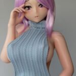 日系矽膠娃娃首選：Akane 迷你動漫超巨乳蘿莉 F罩杯靈活骨架 超柔軟矽膠仿真性愛娃娃 95cm (當日發貨)