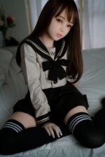 實體娃娃 - Akira 日系冷豔學生妹 靈活骨架超柔軟TPE仿真性愛娃娃 150 cm
