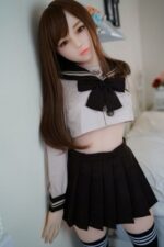 Akira 日系冷豔學生妹 靈活骨架超柔軟TPE仿真性愛娃娃 150 cm - 矽膠手感