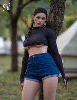 Ambra 拉丁風格實感性愛娃娃，D罩杯，超柔矽膠，170 cm - 矽膠手感