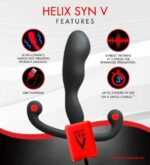 Aneros Helix Syn 第5代 充電式免持男性前列腺刺激器 -黑色 - 情趣好物