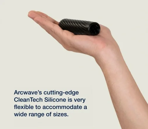 真空負壓吸吮結構 - Arcwave Ghost Flip IT 可雙面使用手動迷你自慰器