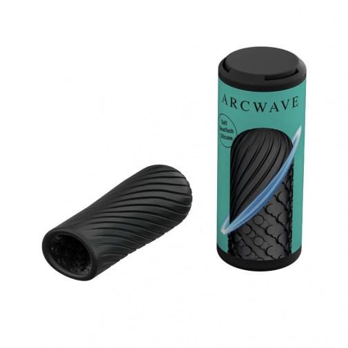 [雙穴自慰器] Arcwave Ghost Flip IT 可雙面使用手動迷你自慰器 - 黑色 - JoyToy 香港 正品