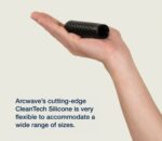 男用玩具 - Arcwave Ghost Flip IT 可雙面使用手動迷你自慰器 - 黑色