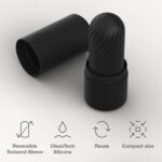 Arcwave Ghost Flip IT 可雙面使用手動迷你自慰器 - 黑色 - 仿真觸感