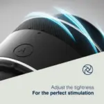 Arcwave Voy 便攜式可調節鬆緊手動自慰器 - 緊緻包裹感入口特寫