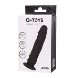 A-Toys Arkn 後庭仿真陽具 14cm - 黑色 - 私密好物