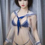JK制服風格首選：Bernadine 日系纖瘦身型水手服性感短髮女孩 附口交超柔軟TPE仿真性愛娃娃 148 cm (當日發貨)