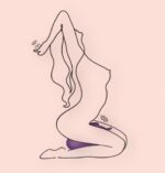 高潮體驗 - Bouncy Bliss 經典快感震動型坐墊 - 紫色