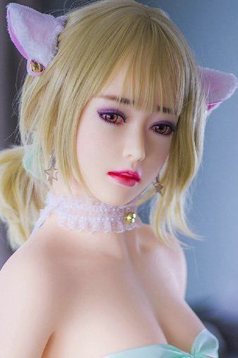 [魅魔情趣娃娃] Carmela 嬌小微乳貓女郎 附口交超逼真柔軟TPE仿真性愛娃娃 148 cm - JoyToy 香港 正品