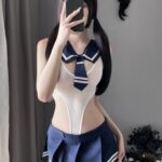 【性感水手高叉連身衣】Costume Garden GB-671 性感水手高叉連身衣服裝 中碼 官方授權