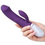 私密玩具 - Erocome 巨爵座 熱感震動棒 - 紫色