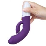 高潮體驗 - Erocome 巨爵座 熱感震動棒 - 紫色