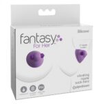 Fetish Fantasy 女用乳頭吸啜震動器 - 紫色 - 多頻刺激