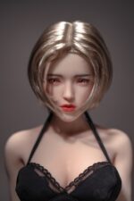 Georgia 冷豔女神迷你動漫蘿莉 靈活骨架超柔軟矽膠仿真性愛娃娃 60 cm - 立體構造
