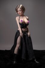 Georgia 冷豔女神迷你動漫蘿莉 靈活骨架超柔軟矽膠仿真性愛娃娃 60 cm - 虛擬情人