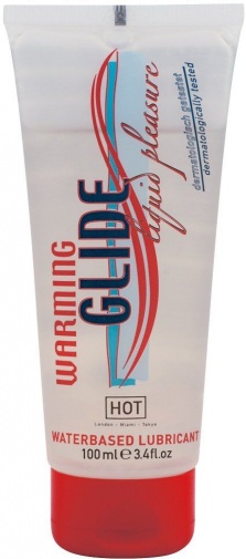 [情趣按摩油] Hot Glide Liquid Pleasure 溫感水性潤滑劑 - 100ml - JoyToy 香港 正品