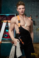 Jack 男性真實感實體娃娃，肌肉腹肌，超軟硅膠材質，176cm - 立體構造