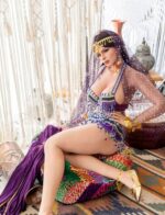 陪伴玩偶 - Jameela 歐洲外貌柔軟肌膚 超逼真金屬骨架大屁股矽膠性愛娃娃 165 cm