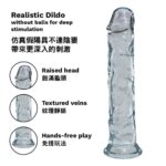 KIKO Flexible Dildo 7.1" - Clear - 情趣好物