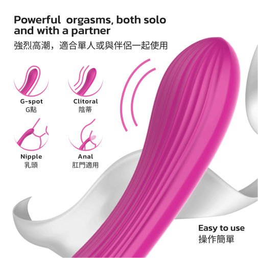 震動按摩 - KIKO G-Force Powerful G-Spot Vibrator - Rose Red