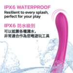 香港現貨極速發貨 - KIKO G-Force Powerful G-Spot Vibrator - Rose Red