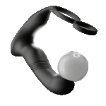 深夜福利 - KIKO ThrustingVibe Pro 抽插式前列腺震動按摩器 - 黑色