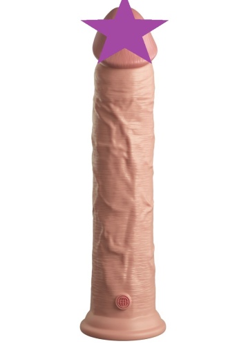 成人用品 - King Cock 11" Elite 仿真陰莖 - 肉色