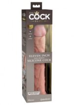 King Cock 11" Elite 仿真陰莖 - 肉色 - 私密好物