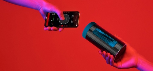 男用玩具 - Lelo F1S V3 聲波電動飛機杯 加大碼 - 藍色