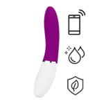 【彎曲設計】Lelo Liv 3 優質G點震動棒 可連應用程式 - 深玫瑰色 官方授權