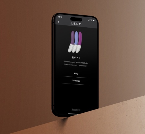震動按摩 - Lelo Liv 3 優質G點震動棒 可連應用程式 - 深玫瑰色