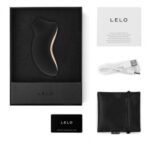 Lelo Sona 聲波脈動陰蒂按摩器第二代 - 黑色 - 多頻刺激