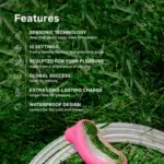 多頻震動模式圖解 - Lelo Sona 聲波脈動陰蒂按摩器第二代