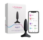 Lovense Hush 2 - 後庭塞 1'' - 黑色 - 快樂泉源