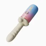 Lovense Spinel 可APP控推撞抽插加熱式按摩棒手持/吸啜底盤 - 入體式人體工學弧度