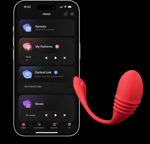 震動按摩 - Lovense Vulse App 遙控推撞式震蛋