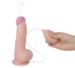 Lovetoy 仿射精假陽具 8" - 肉色 - 快樂泉源