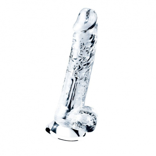 超長尺寸首選：Lovetoy Flawless 假陽具 7.5" - 透明 (當日發貨)
