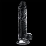 Lovetoy Flawless 假陽具 7.5" - 透明 - 快樂泉源