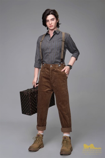 實體娃娃 - Lucas 男性真實感實體娃娃，肌肉腹肌，超軟硅膠材質，170 cm