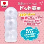 雙通道名器橫切面 - Magic Eyes 壺型點點紋口袋自慰套