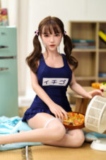 實體娃娃 - 梅亞洲真實感性愛娃娃，C杯，超柔軟矽膠，150厘米（4'9英尺）。