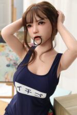 陪伴玩偶 - 梅亞洲真實感性愛娃娃，C杯，超柔軟矽膠，150厘米（4'9英尺）。