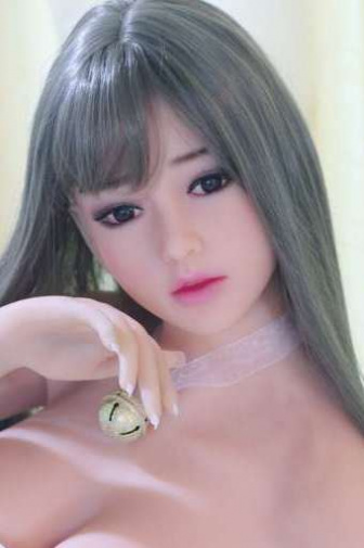 軟糯觸感首選：Miranda 淫慾色情灰髮巨乳少女 附口交超逼真柔軟TPE仿真性愛娃娃 165 cm (當日發貨)