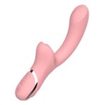 私密玩具 - MyToys MyAiryClit 陰蒂及G點震動棒 - 櫻花色