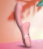 高潮體驗 - MyToys MyAiryClit 陰蒂及G點震動棒 - 櫻花色
