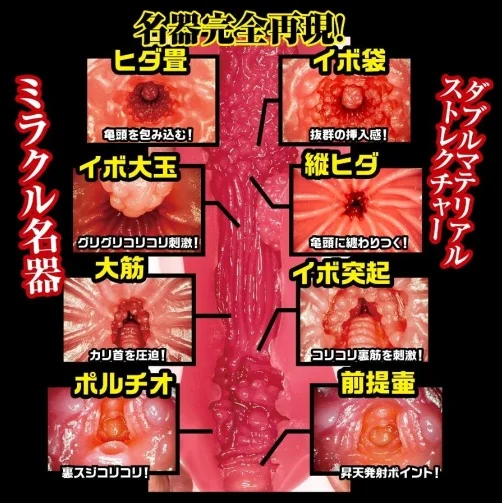 真空負壓吸吮結構 - NPG 相澤南 名器の証明 零號 自慰器